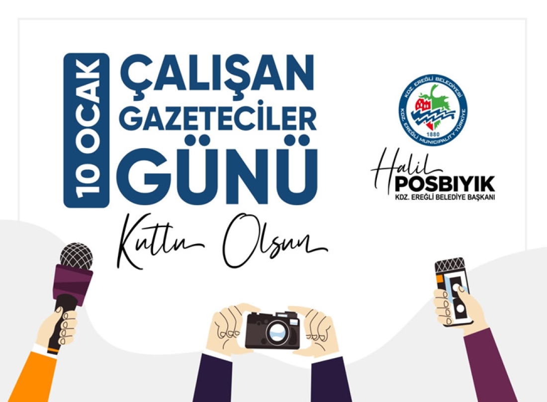 Başkan Posbıyık, Gazeteciler Günü’nü Kutladı