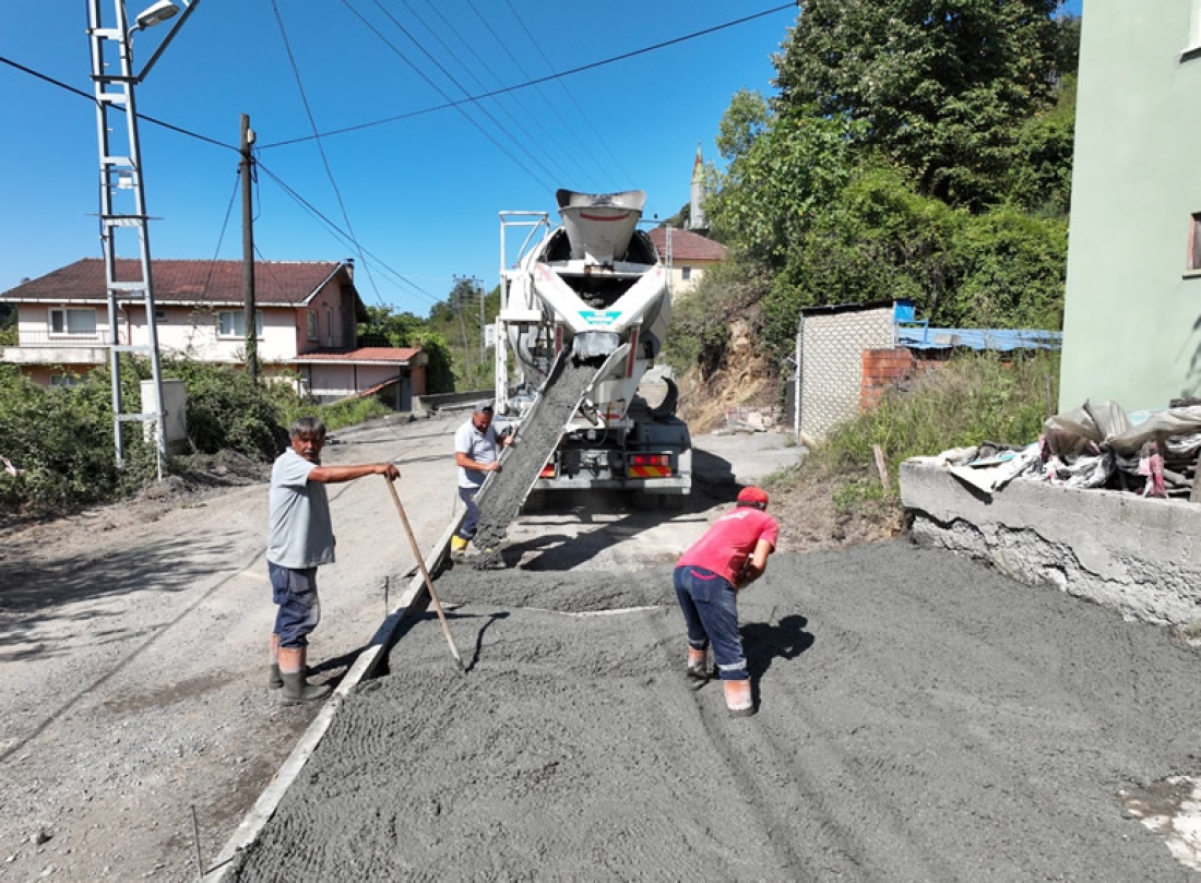 Kavaklıdere Sokağın Yol Sorunu Çözülüyor