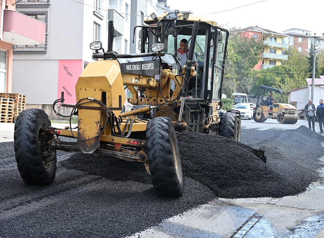Kdz. Ereğli’de Asfalt Seferberliği Sürüyor