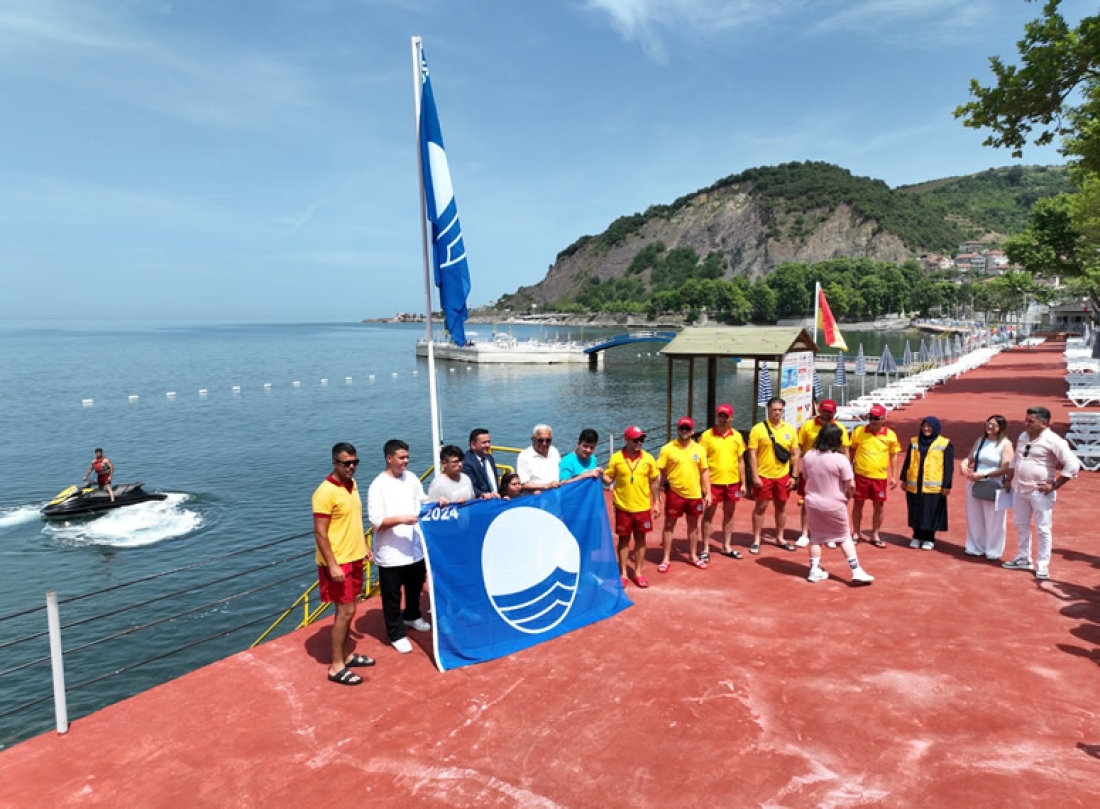 Mavi Bayraklı Kdz. Ereğli Belediye Plajları Açıldı