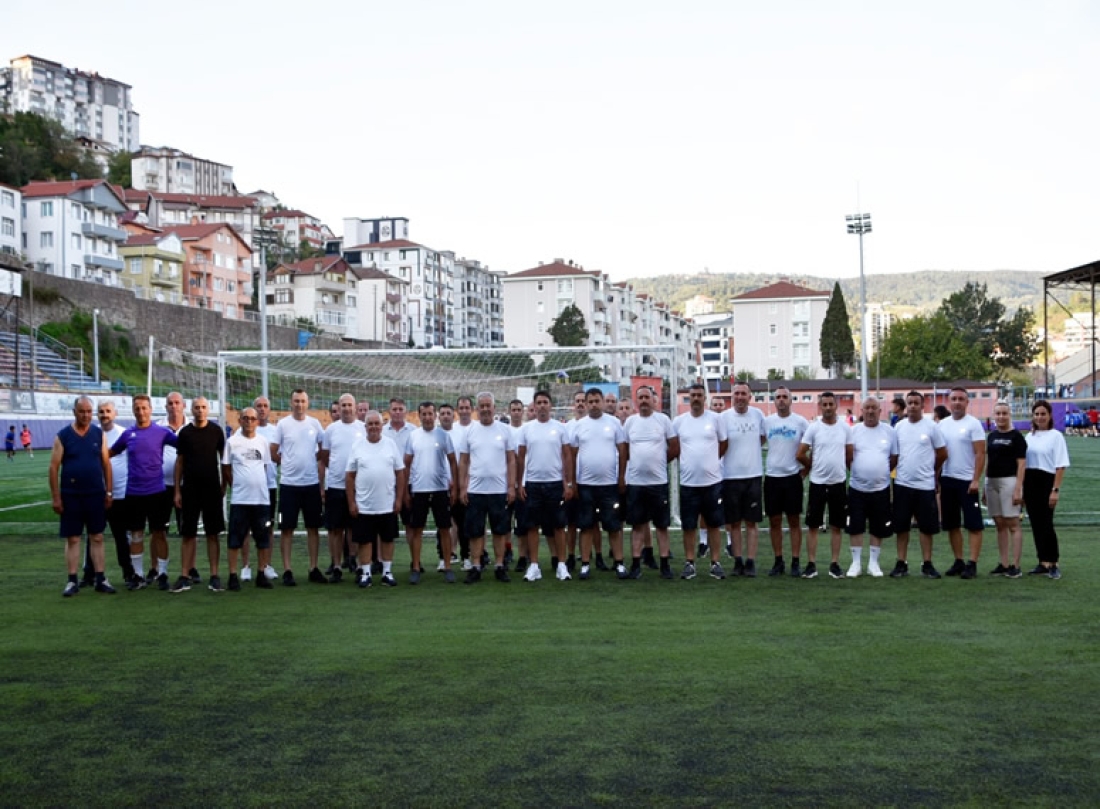 Zabıta Sahaya İndi, Spor Yapıyor