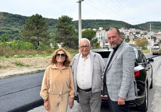 Kemer Bölgesi Asfaltlanıyor