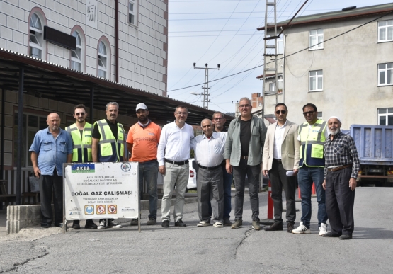 Ören Mahallesi’nde Doğalgaz Çalışmaları Başladı