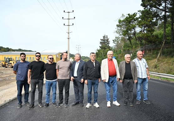 Kemer Bölgesi Asfaltlanıyor
