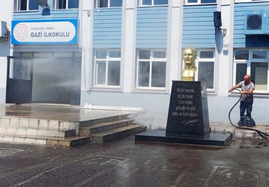 Kdz. Ereğli Belediyesi’nden Okullara Destek Sürüyor