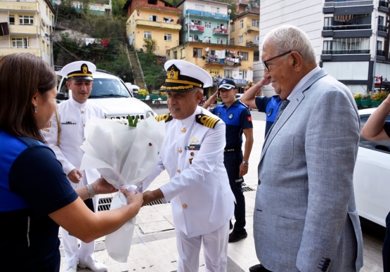 Komutan Öztürk, Başkan Posbıyık’a İade-İ Ziyarette Bulundu