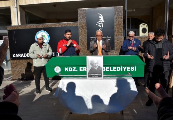 Kazım Karabulut İçin Kdz. Ereğli Belediyesi’nde Tören Düzenlendi