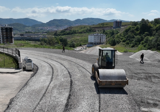 200 Bin M2 Emisyon Kaplama Asfalt Çalışmalarında İlk Etap Başladı