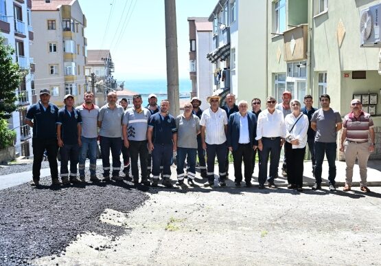 Kdz. Ereğli’de Sıcak Asfalt Çalışmaları Kesintisiz Sürüyor
