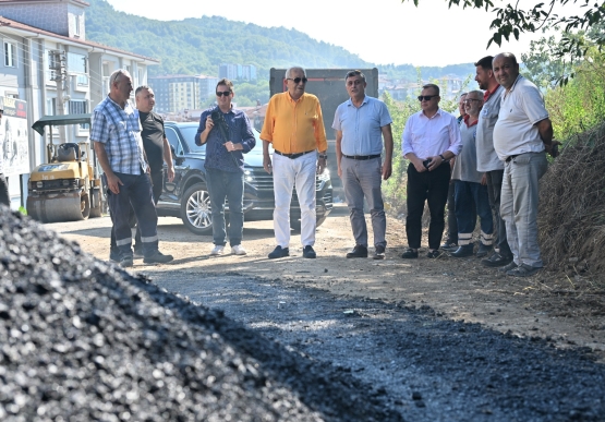 Başkan Posbıyık Sahada! Çalışmaları Yerinde İnceledi
