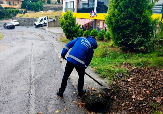 Kdz. Ereğli Belediyesi Ekipleri Yağış Boyunca Sahada
