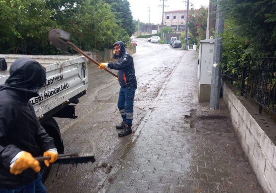 Kdz. Ereğli Belediyesi Ekipleri Sahada Seferber