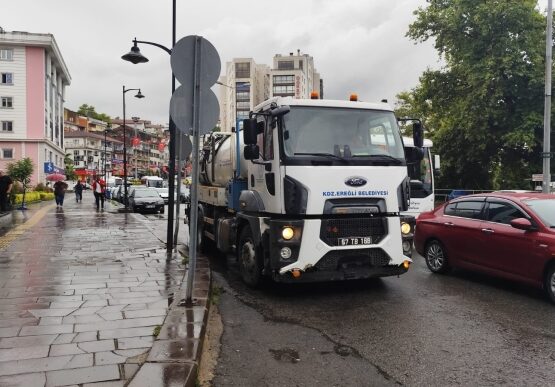 Kdz. Ereğli Belediyesi Ekipleri Sahada Seferber