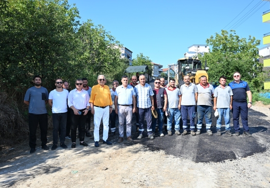 Başkan Posbıyık Sahada! Çalışmaları Yerinde İnceledi