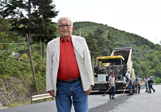 Kemer Bölgesi Asfaltlanıyor