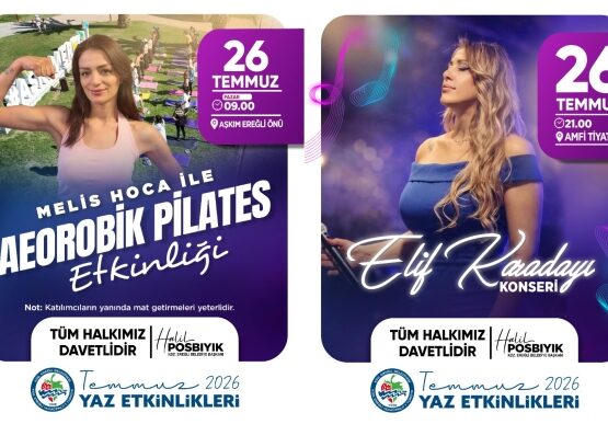 Kdz. Ereğli'de Temmuz Yaz Etkinlikleri Devam Ediyor