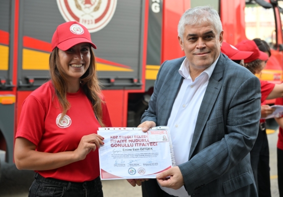 Kdz. Ereğli'de Gönüllü İtfaiyeci Ailesi Büyüyor