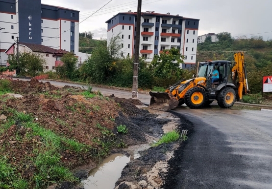 Kdz. Ereğli Belediyesi Ekipleri Yağış Boyunca Sahada