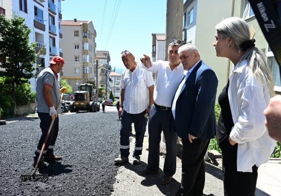 Kdz. Ereğli’de Sıcak Asfalt Çalışmaları Kesintisiz Sürüyor