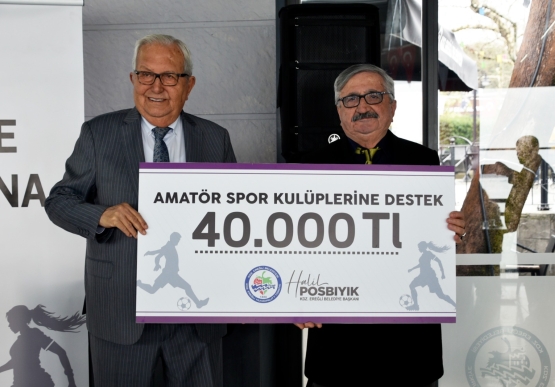 Başkan Posbıyık, Amatör Spor Kulüplerine Destek Verdi