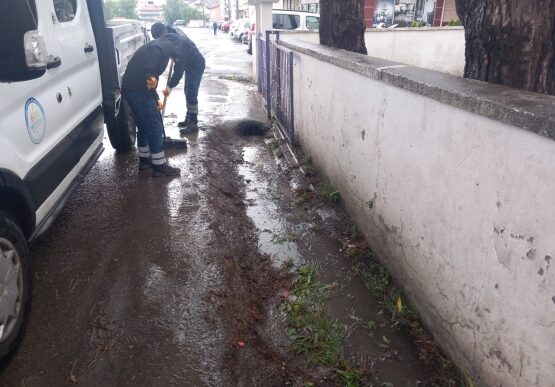 Kdz. Ereğli Belediyesi Ekipleri Sahada Seferber