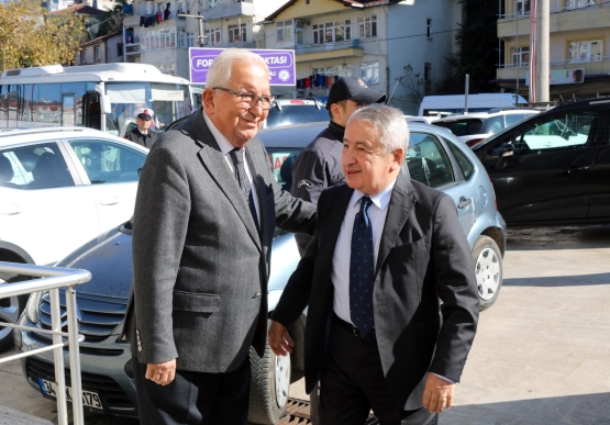 Metin Ataç Paşa Ve Sarıkamış Heyeti, Başkan Posbıyık’ı Ziyaret Etti