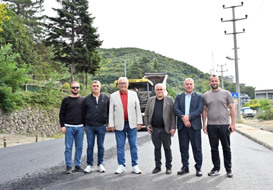 Kemer Bölgesi Asfaltlanıyor